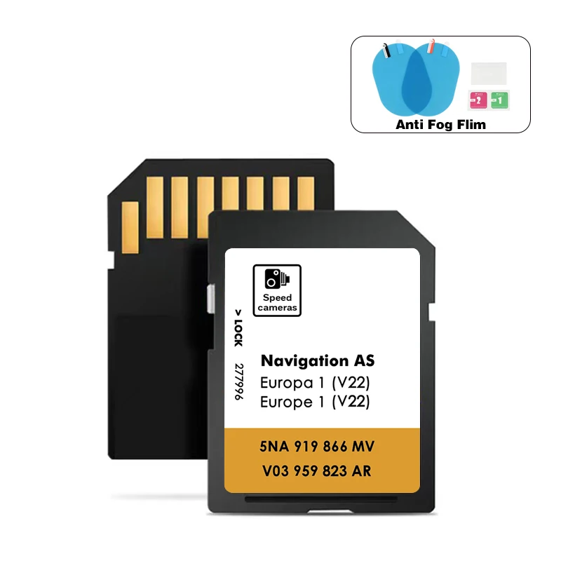 Wholesale for VW Discover Media Navi AS Map GPS UK Europe 2025 Sat Nav SD Card 32GB Memory 5NA 919 866 MV