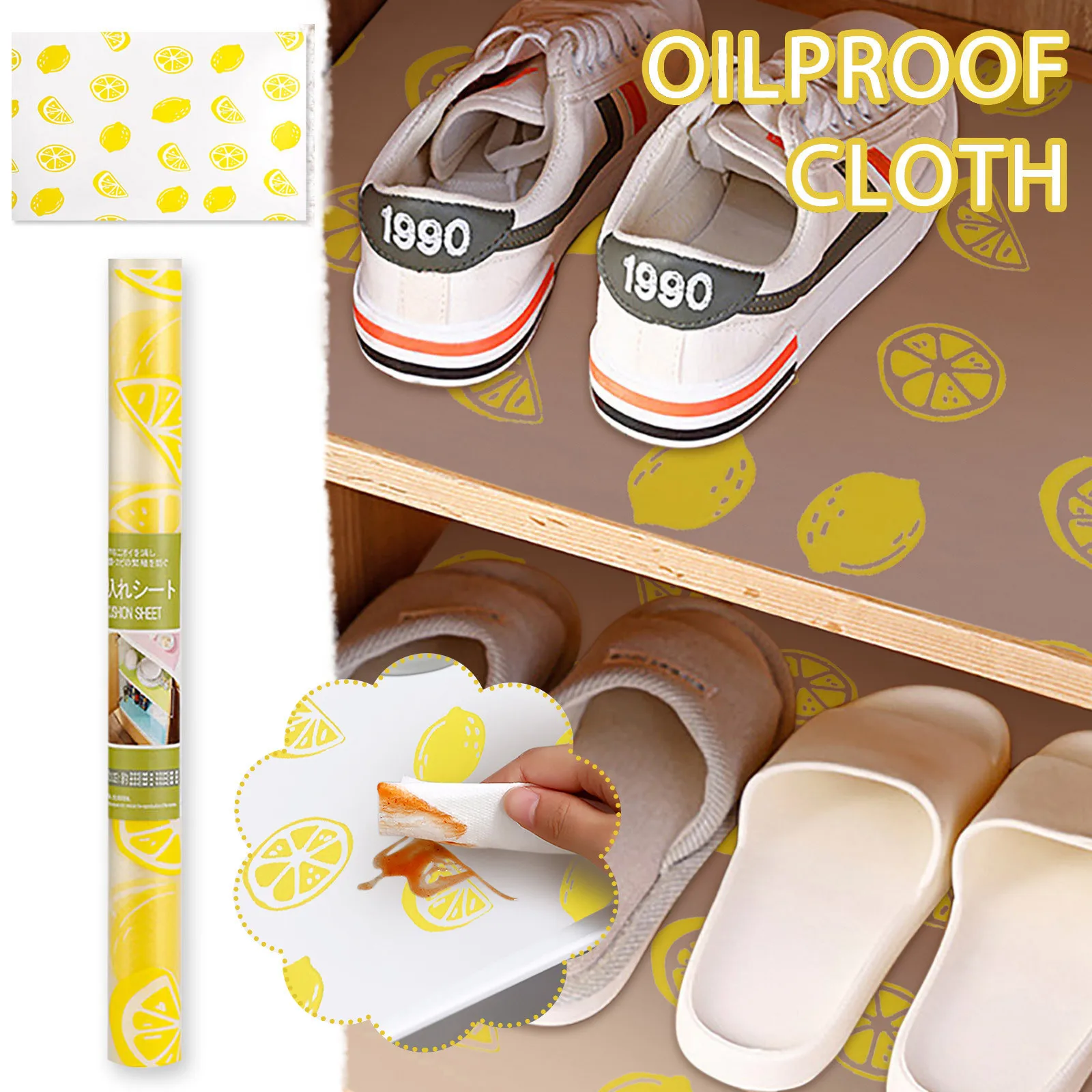 Kitchen Drawer Mat Oil proof Moisture Kitchen Table Shelf Liner Mats