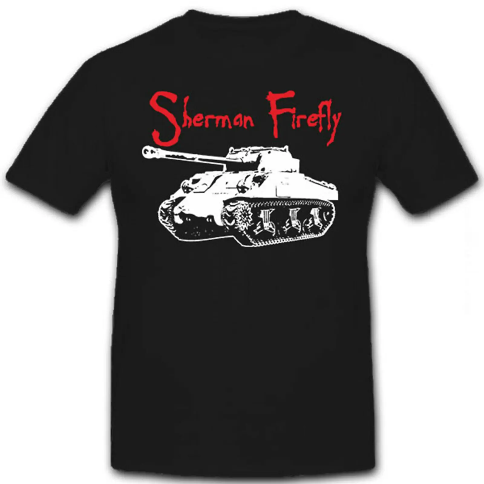 Early Firefly Tanks Allied Tanks M4 Wk 17-T-Shirt #12614