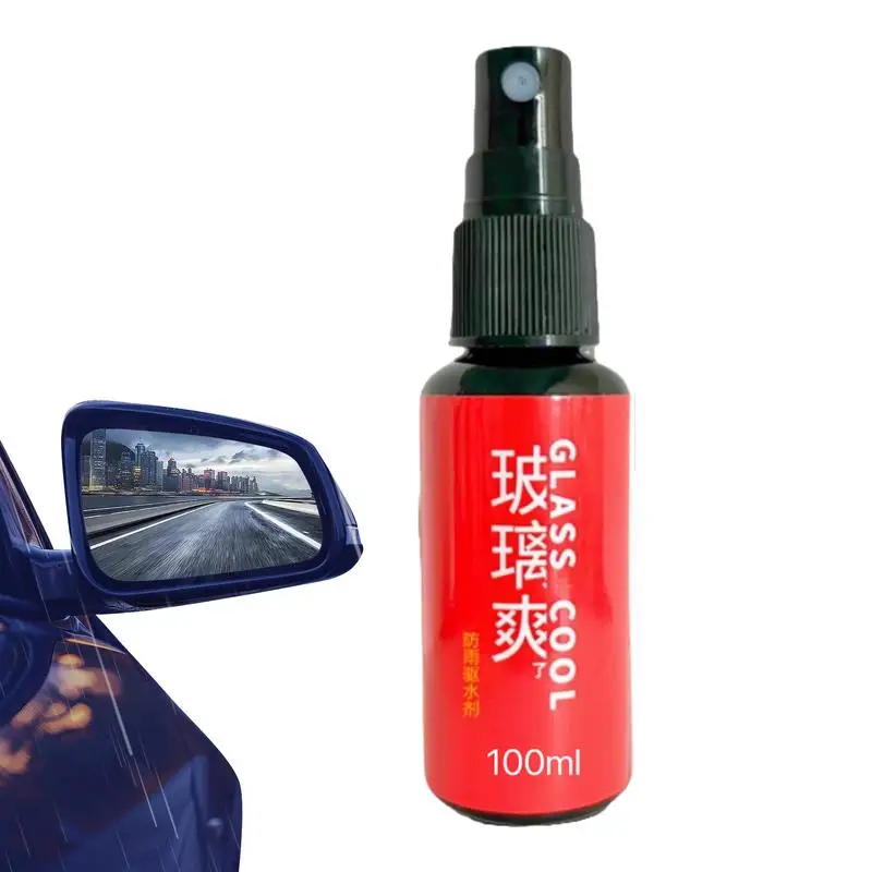 Car Waterproof Spray Glass Anti-Rain Agent Vehicle Rainproof Spray Wear-Resistant Mirror Nano Coating Rearview Rainproof Coating
