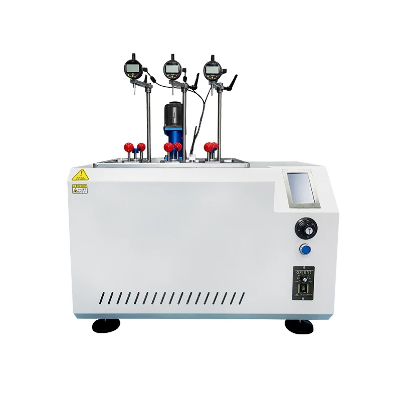 

Touch Plastic Vicat Tester Nylon Rubber Softening Point Temperature Tester Thermal Deformation Vicat Tester Equipment