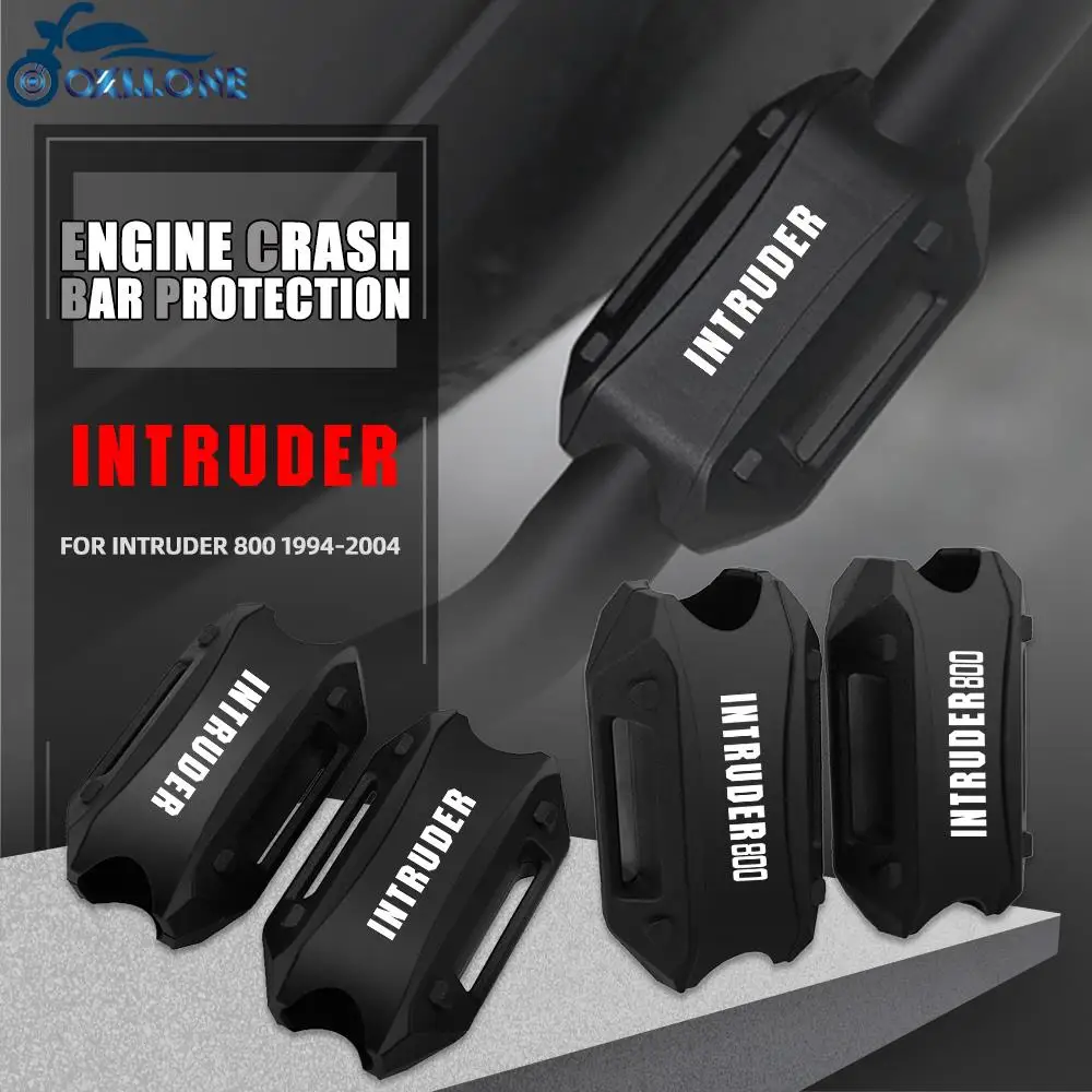 

INTRUDER 1500 1998-2004 Motorcycle 25mm Crash Bar Bumper Engine Guard Protection FOR SUZUKI INTRUDER 800 1994-2004 2003 2002