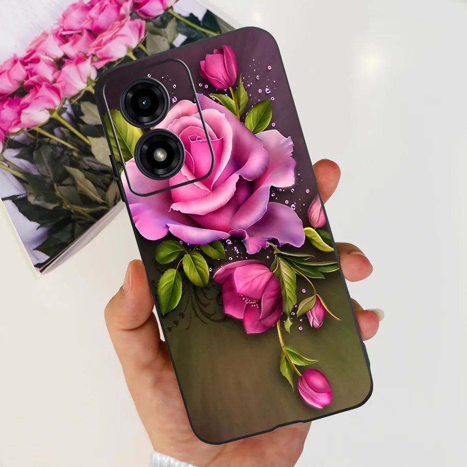 Floral Soft Silicone TPU Phone Case - 2024 Popular Design