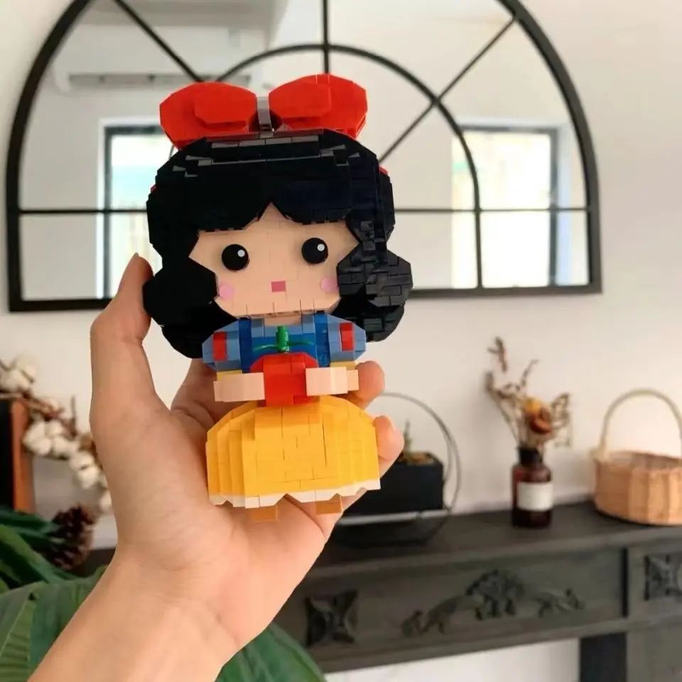 

Snow White Building Block Cartoon Puzzle Toy Children's Birthday Gift