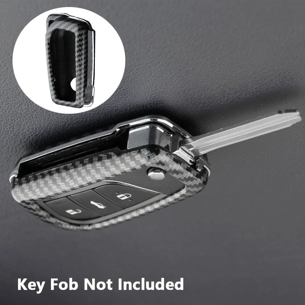 Tundra 2025 Accessories Key Fob Cover For Toyota, Carbon Fiber - Foto 10