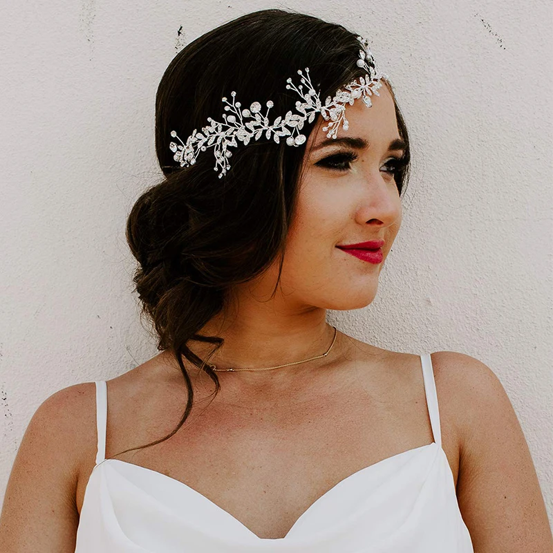 Рисунок 3 - Свадебные головные уборы с кристаллами для невесты