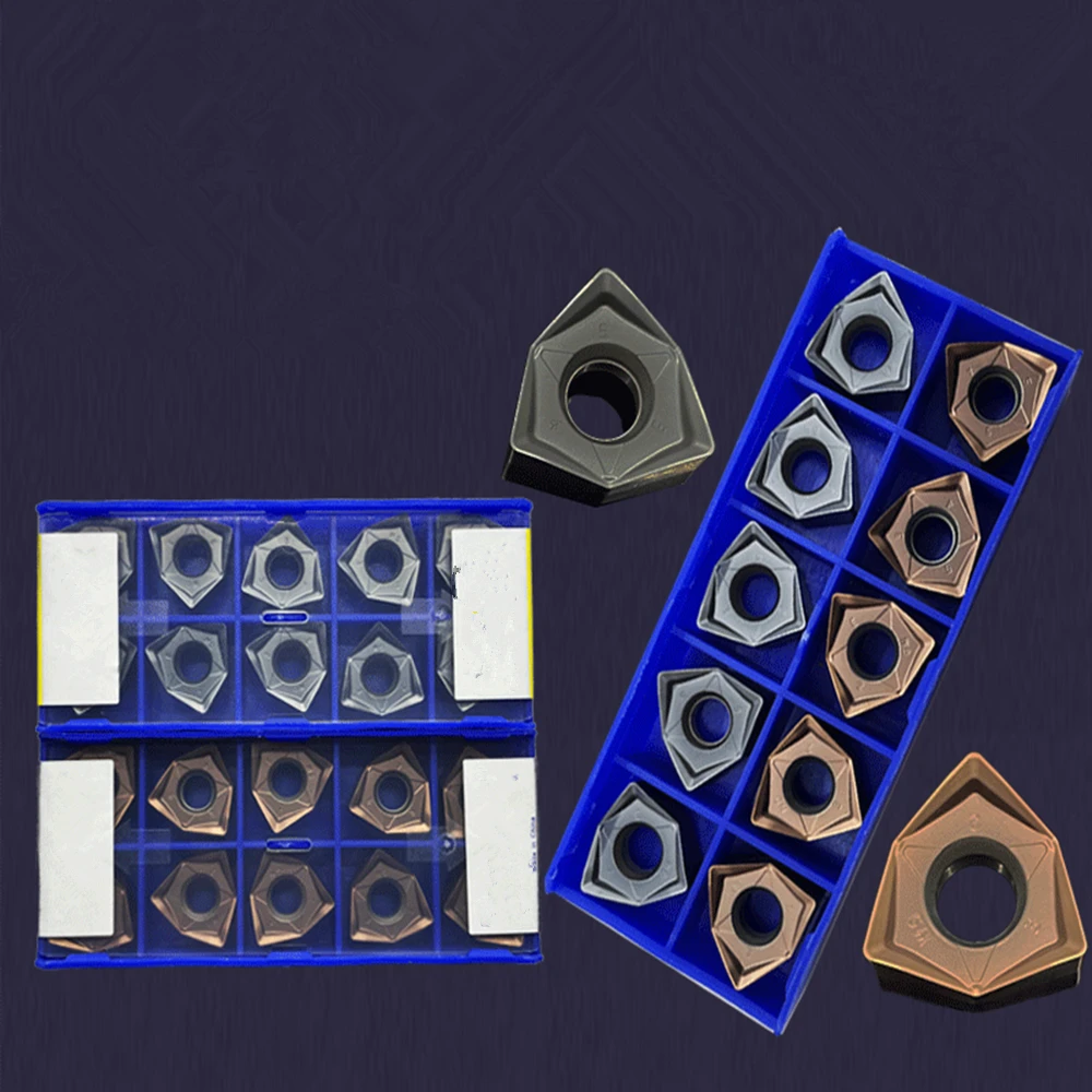 

NEW 10pcs WNMU080608 Face Milling Inserts Oringinal Good Quality Mill Tungsten Carbide Cutter Plate Lathe Turning Tool