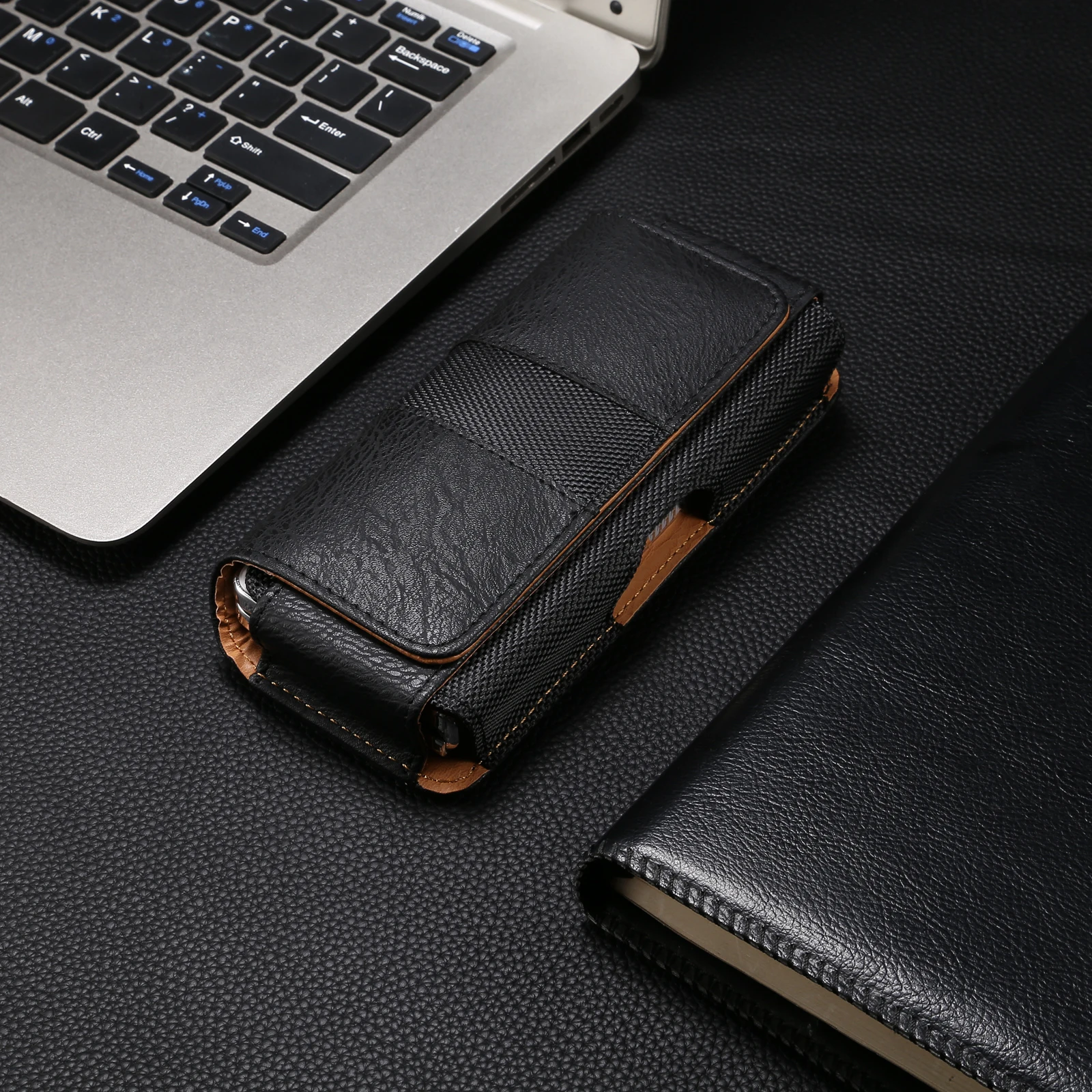 Leather Waist Bag and Belt Clip Holster for Men – Universal Smartphone Pouch