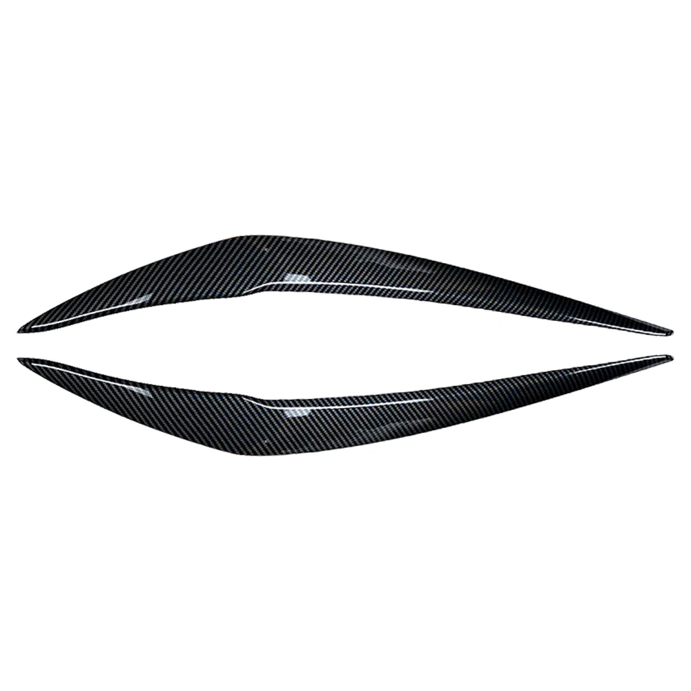 Car Accessories 1Pair Car Front Headlight Eyebrow Eyelid Cover Accessories For BMW 1 Series F20 Late 118i 120i 2015