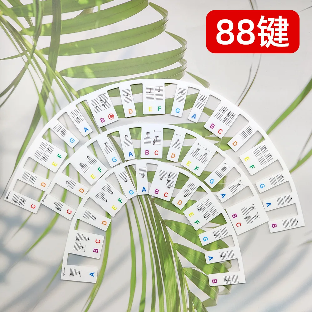 88 keys-colorful