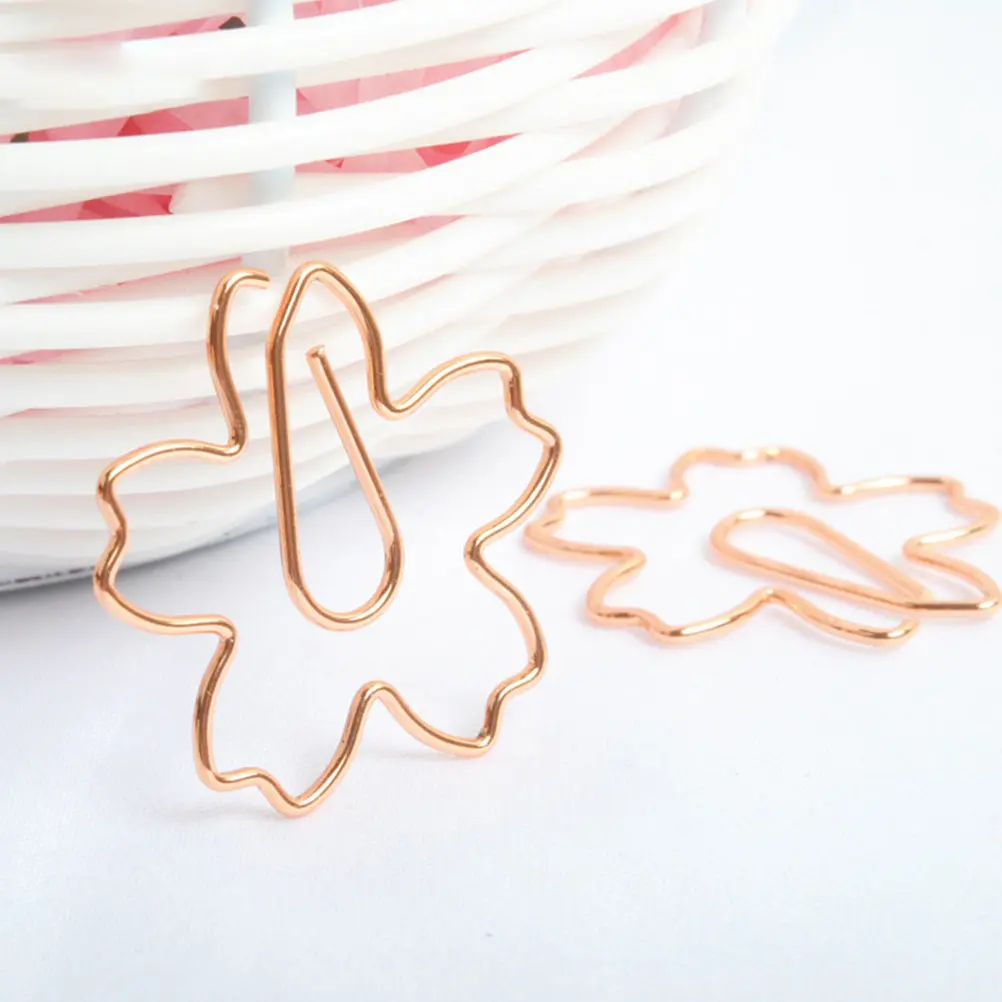 20Pcs 모양 북마크 클립 스테인레스 스틸 종이 클립 사무용품 재미 있은 사진 클램프 노트 홀더 메모 클램프