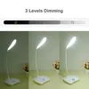 LED Desktop Desk Lamp USB Rechargeable Lighting Eye Protection Room Night Light Bedroom Bedside Student Reading Lamp 5