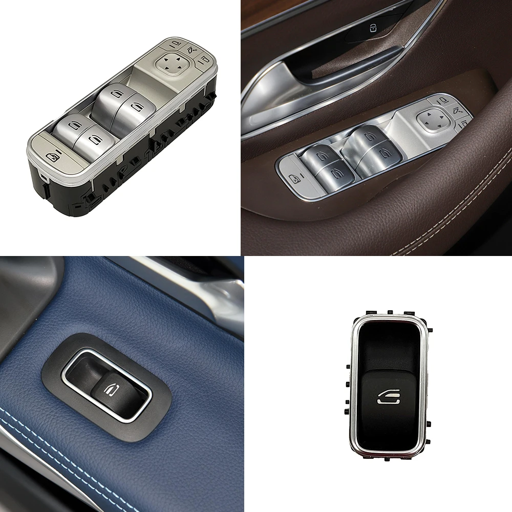 자동차 전기 마스터 윈도우 스위치, 메르세데스 W167 W247 W118 W177, 벤츠 A B CLA GLE GLS 클래스 A180 B200 CLA260 GLE350