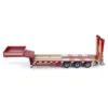 1/14 LESU RC Electronic Lifting Metal Trailer for Remote Control Tractor Truck Car Dumper Lorry DIY Model Toy with Light System 4