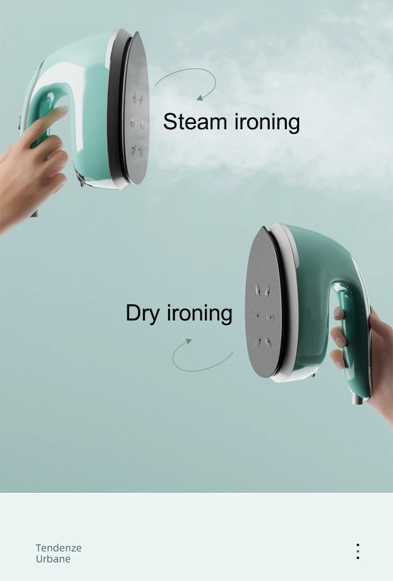 Description Picture 6 of itemNew Style Electric Steam Iron Portable Travel Fast Heat-up Garment Steamer For Clothes