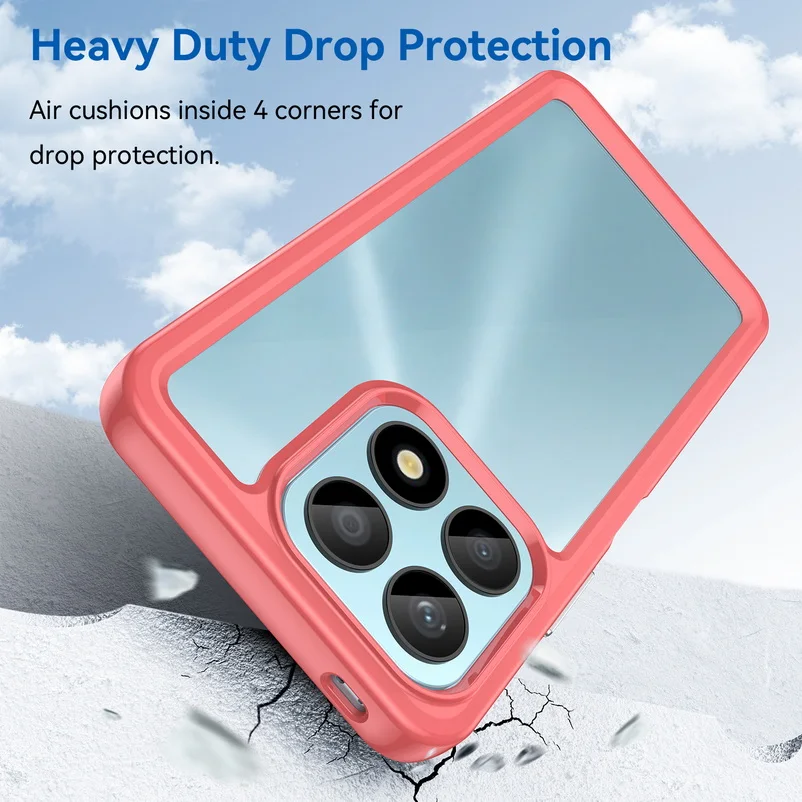 Honor X6b EASSGU Custodia Per HONOR X7a (6.75" Inches), Cover Silicone TPU Telefono Honor - Foto 10