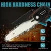 for Makita 18v brushless chainsaw, small handheld electric 8-inch logging saw mini portable chainsaw for Makita BL1830 Battery 5