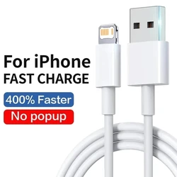 High - Speed USB Charger Cable with Fast Charging and Data Sync - Available in 1m, 1.5m, 2m Lengths - 1m (USB A Fast Charger)