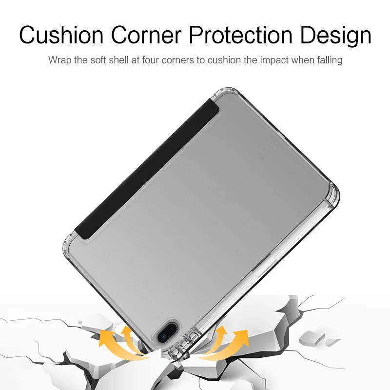 Clear Soft Cover Case with Pencil Holder