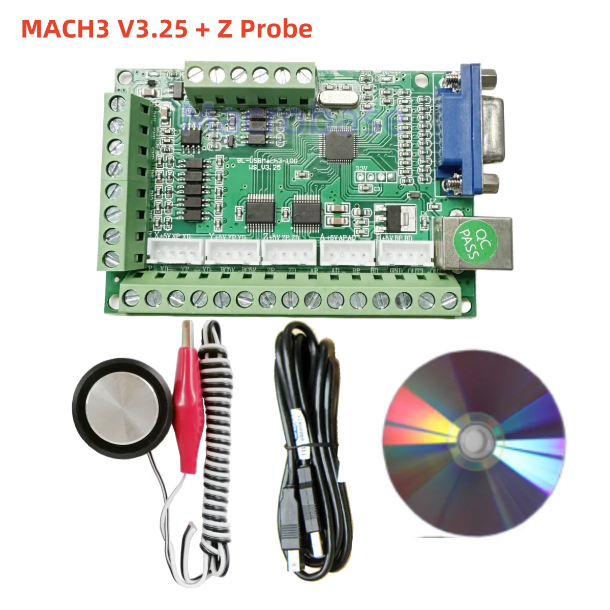 Mach3 interface board cnc 5 axis breakout card control plate