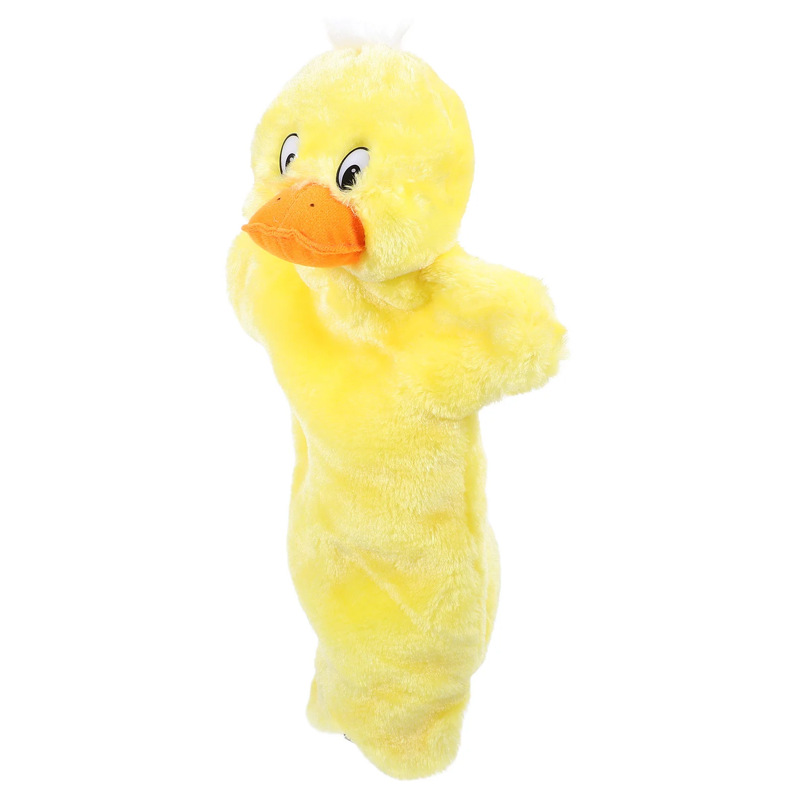 

Duck Puppet Animal Hand Puppets Storytelling Stuffed Toys for Kids Plush Parent-child Interactive Cartoon