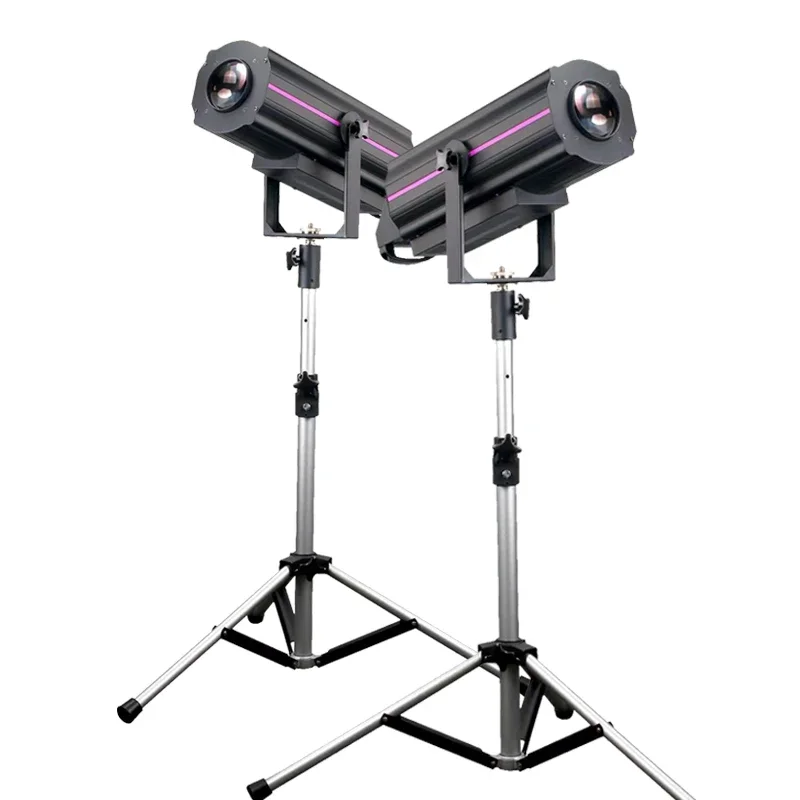 

Professional DJ light 350W manual LED follow spotlight for TV stations, show night bar, DJ disco