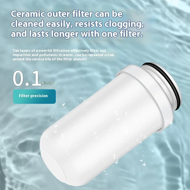 Universal Kitchen Faucet Water Purifier Pre-Purification Non-Direct Drinking Tap Filter for Household Use