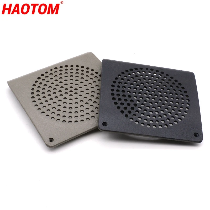 Per Vw Jetta Car Front Door 5 Pollici Modificato Speaker Net Cover Car Horn Cover Accessori Universali Nero Grigio