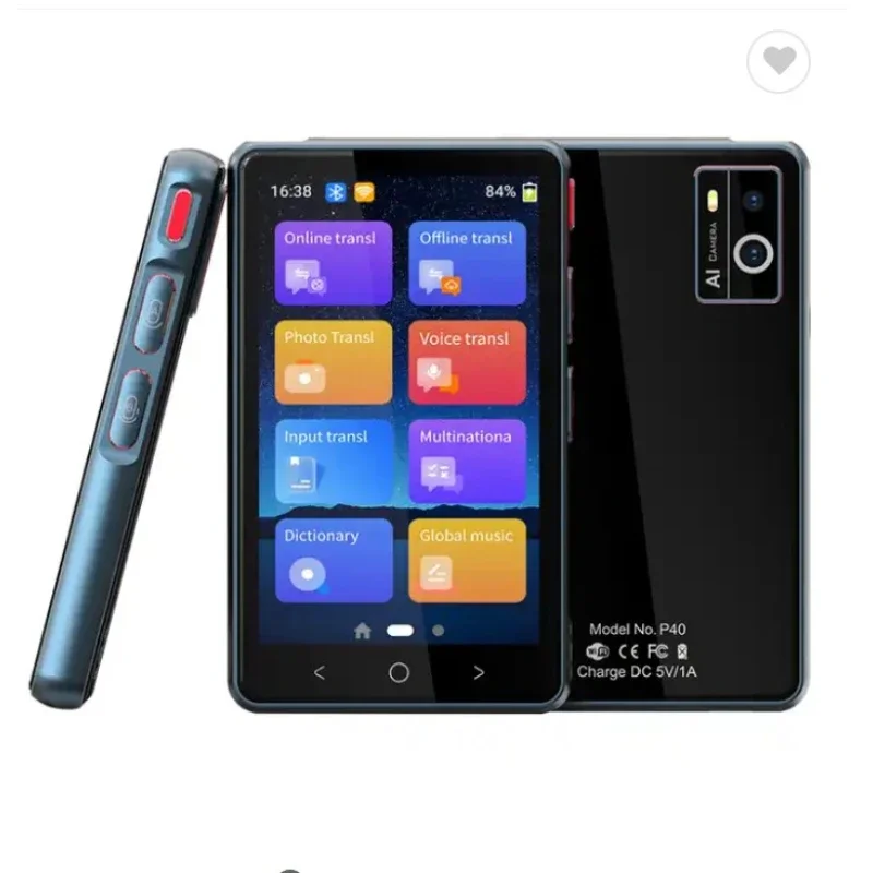 

Newest Smart Language Translator Voice Translation Device Support 135 Languages Real-time Connection