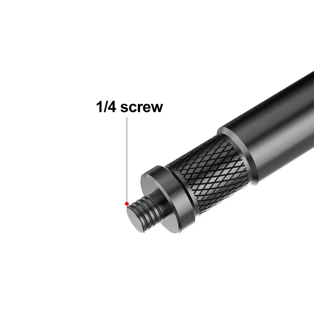 Aluminum Alloy Extension Rod 1/4" Mount For GoPro Hero 13 12 11 10 9 SJCAM AKASO Insta360 DJI Osmo Action Camera Accessories