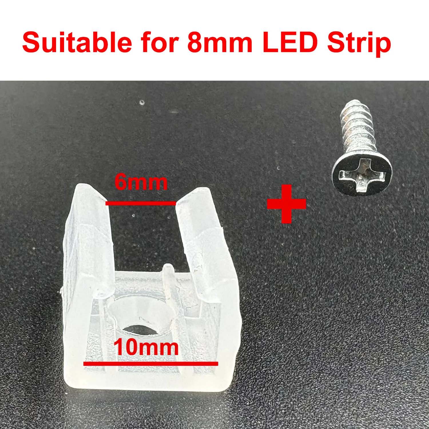 รูปสินค้า คลิปติดตั้ง LED Strip ยืดหยุ่น ใช้งานง่าย สำหรับ LED ทุกประเภท