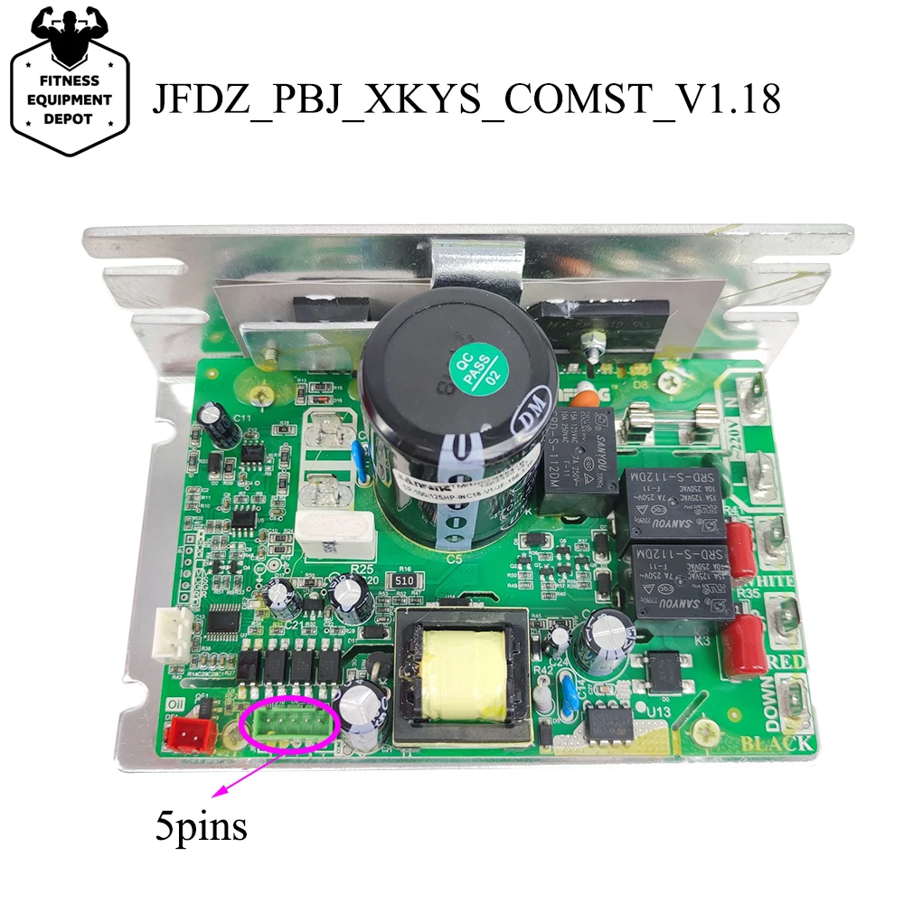 원래 새로운 JFDZ PBJ XKYS COMST V1.18 러닝머신 모터 컨트롤러 회로 기판 러닝머신 장비용 전원 공급 장치