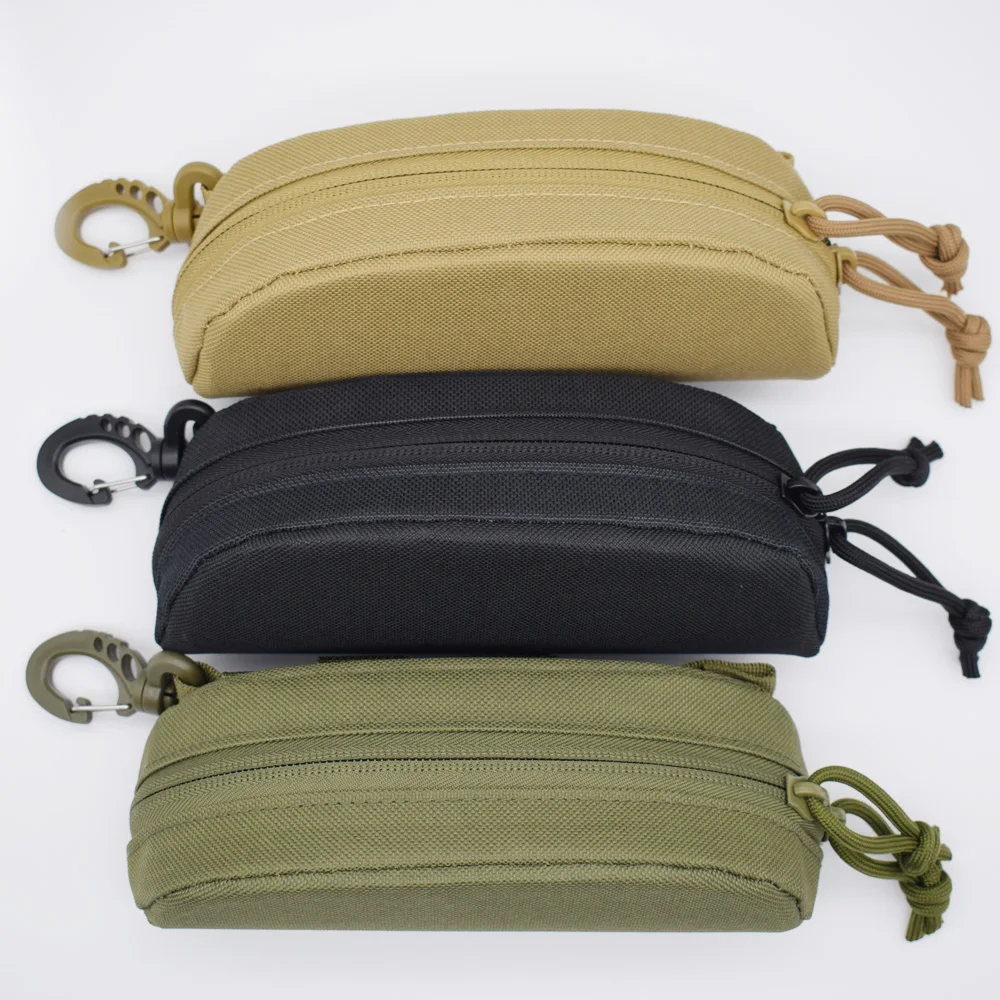 Tactical Molle glasses case Sunglasses EDC Waist Pack Utility Army Hunting Accessories Organizer Eyeglasses Case Bag