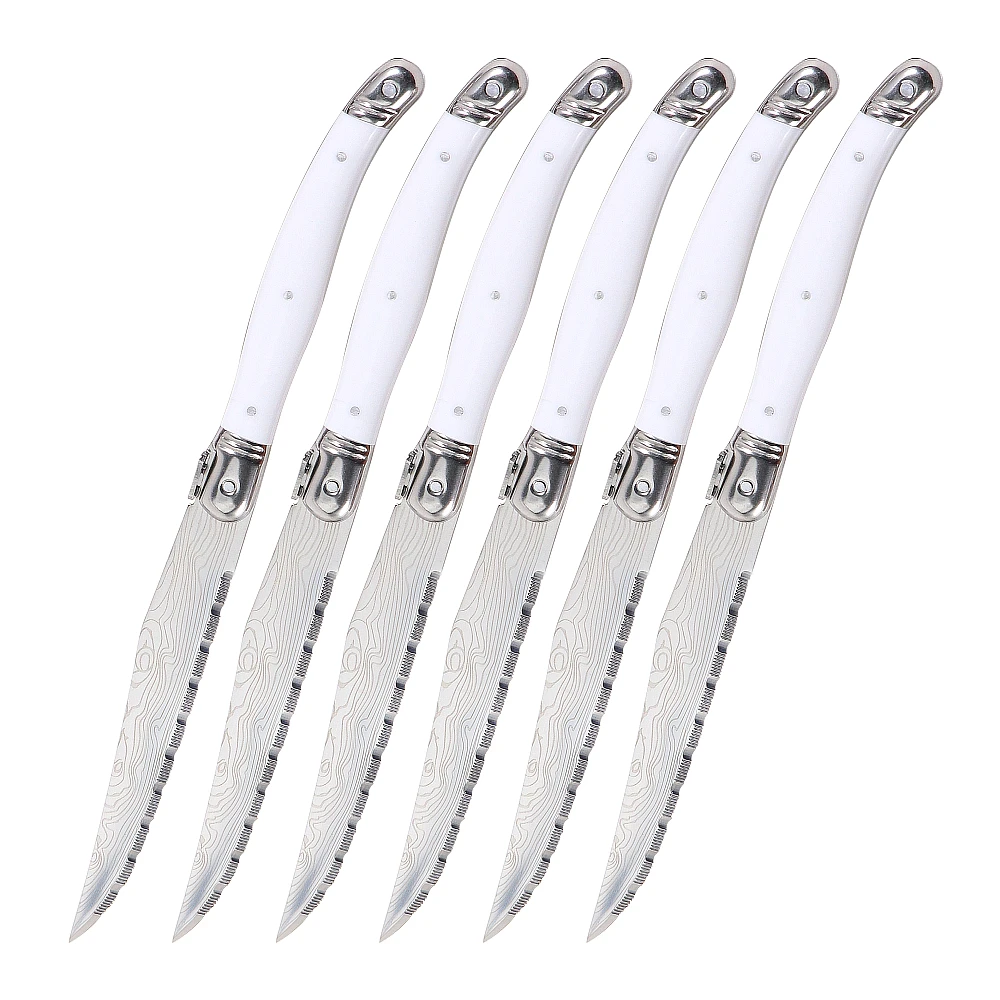 6pcs white