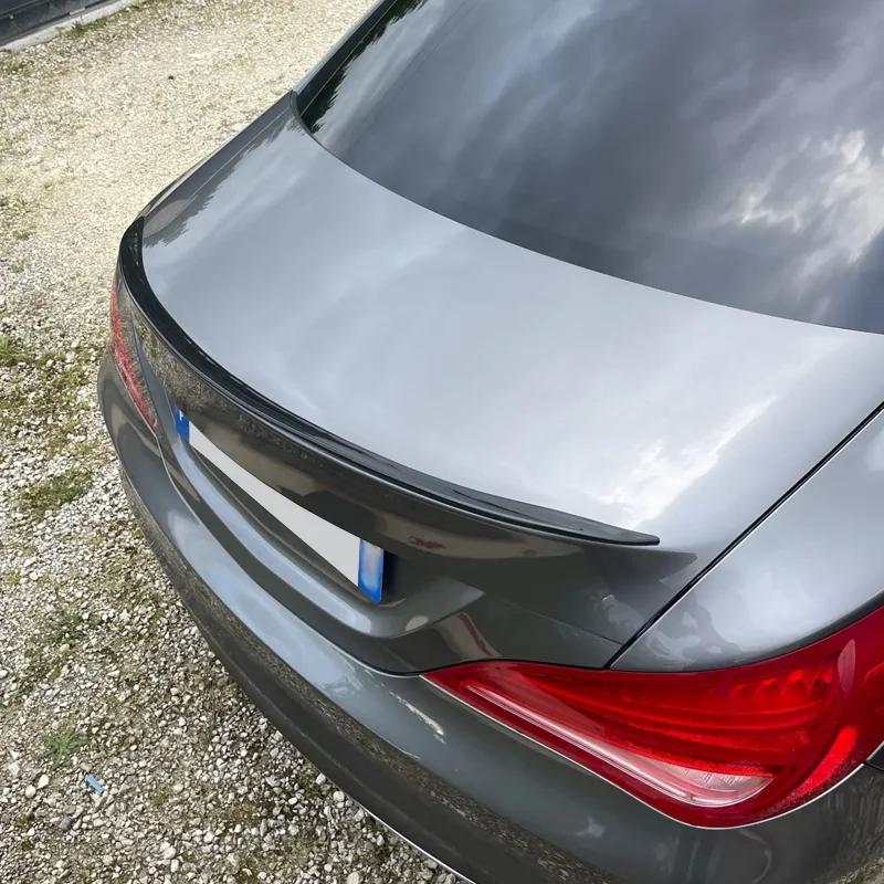 Aileron Arrière Pour Mercedes Classe C W205/C205 (2015-2020) - Noir Brillant, Effet Sport Et Aérodynamique - 6