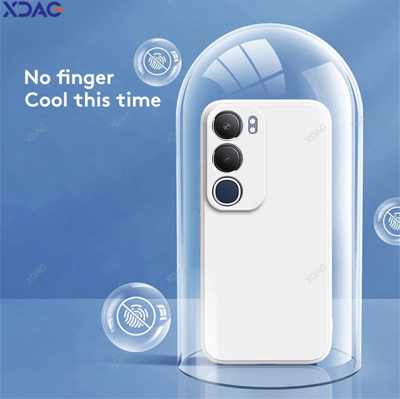 Liquid Silicone Protective Case with Camera Guard for 6.68 Smartphones – Soft, High-Quality Back Cover Accessories