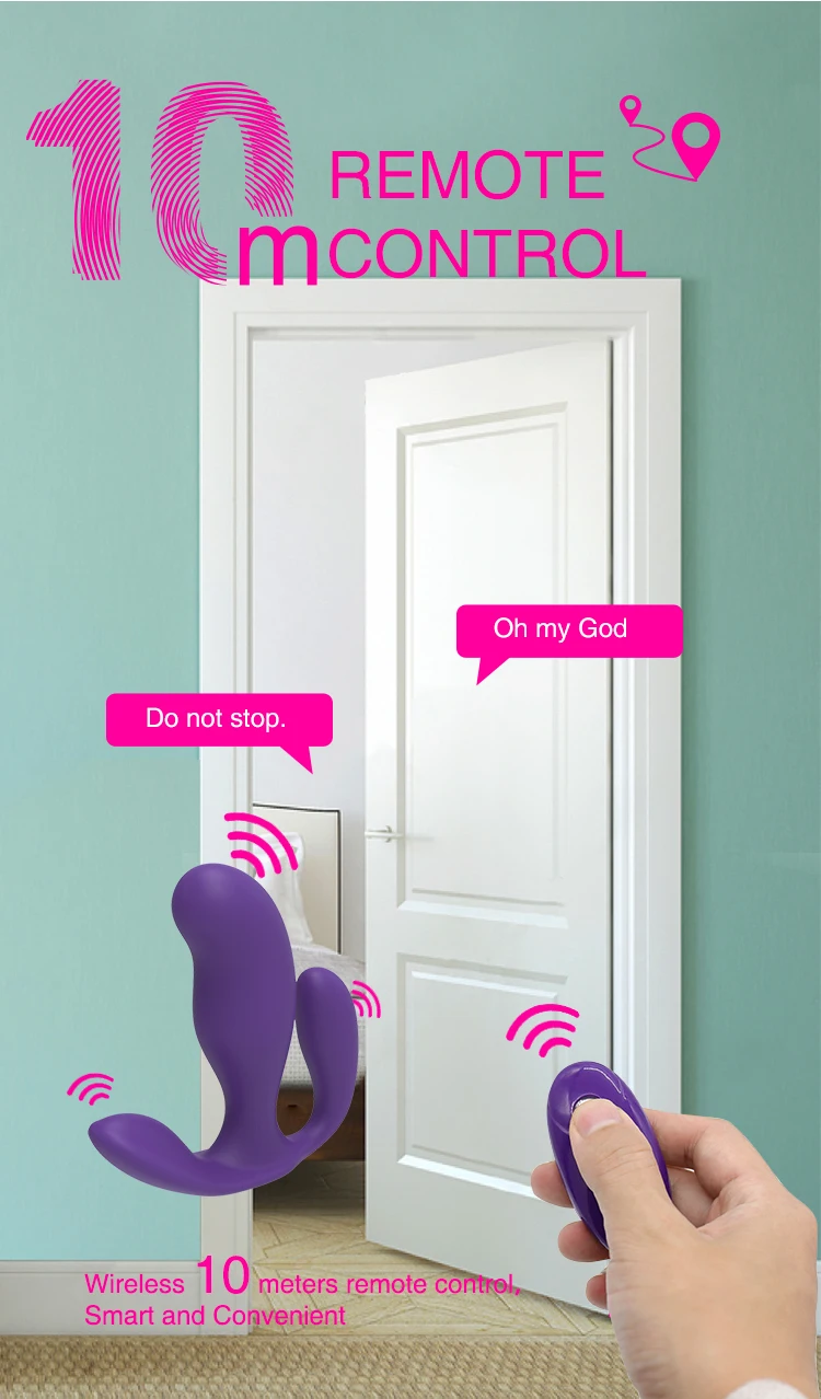 Wearable Vibrating Panties Dildo Vibrator For G Spot Stimulation_voghion.com