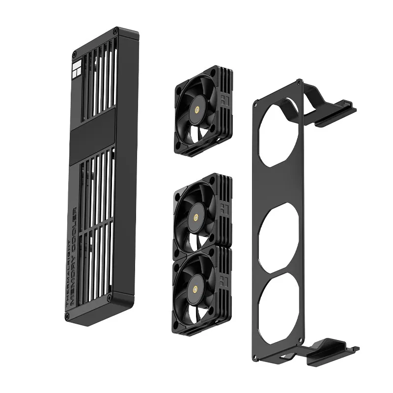 Thermalright MC-3 디지털 디스플레이 버전 메모리 스틱 공냉식 방열판 무소음 PWM 온도 제어 트리플 팬 B4010*3