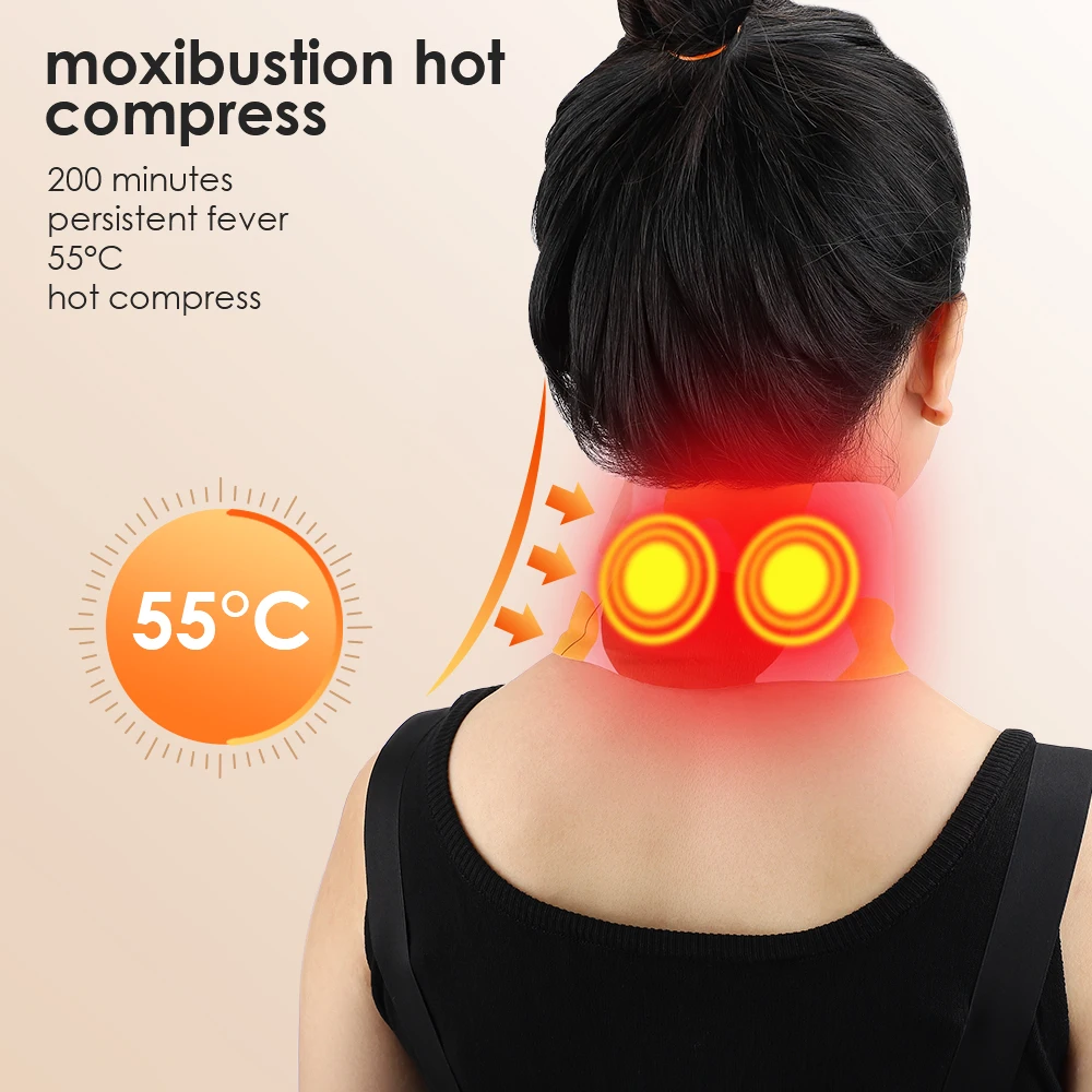

Self-heating Neck Patches Heating Therapy Neck Pain Relief Cervical Discomfort Warmer Neck Brace Neck Warming Shoulder Relax