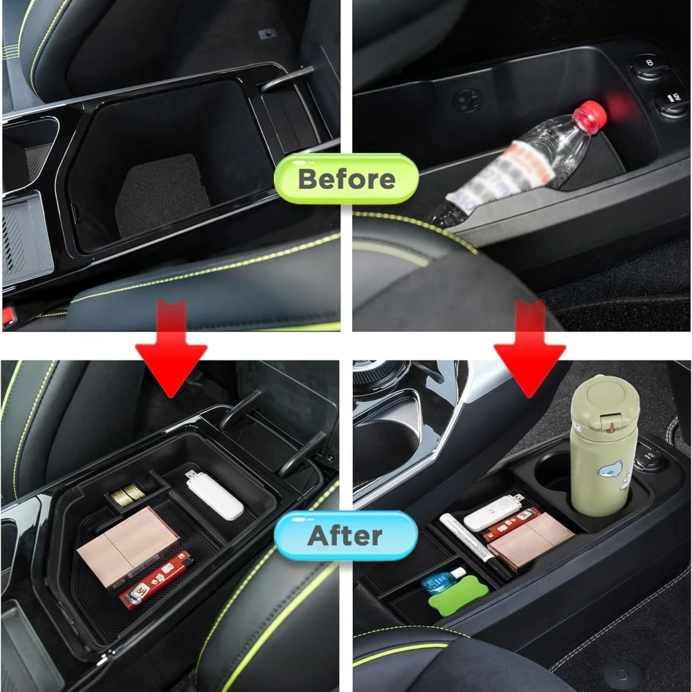 VANO PORTAOGGETTI CONSOLE centrale inserire box per Toyota Land Cruiser