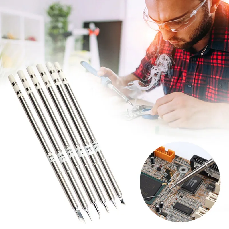 

T12 Soldering Iron Head Integrated Soldering Iron Nozzle Heating Core External Heating Electric Soldering Iron