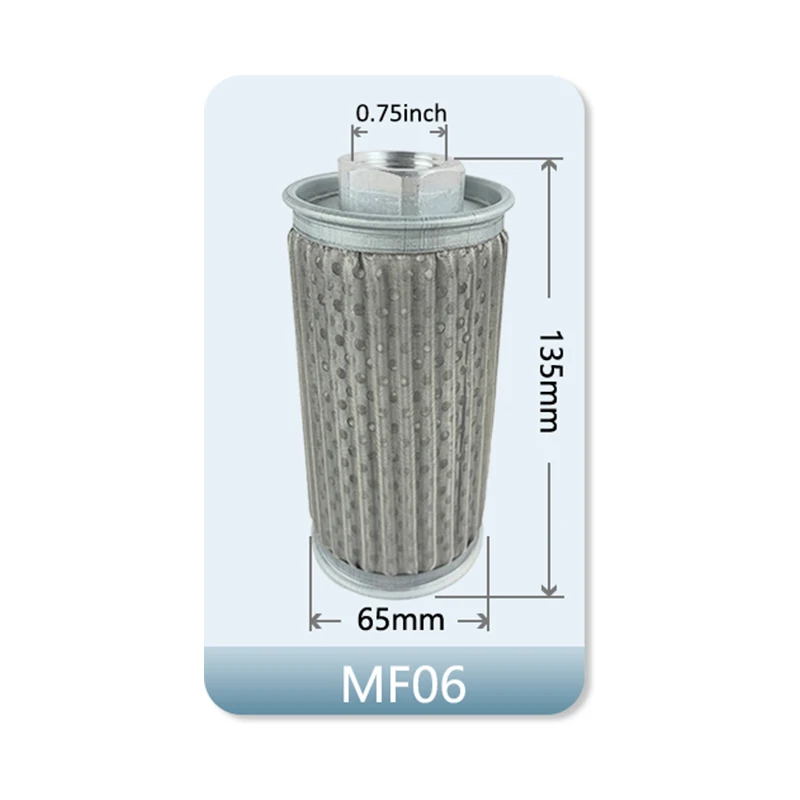 

Free Shipping MF06 0.75 Inch Industrial Blower Vortex Pump Dust Filter Air Filter Filter Element