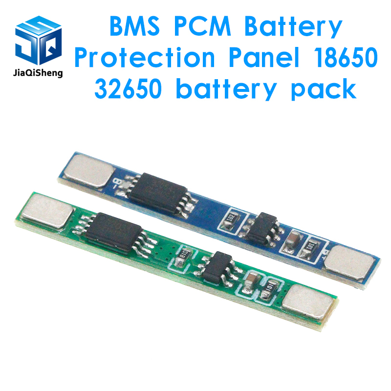 1/5/10PCS 1S 3.2V 3.7V 3A LiFePO4 / Lithium Li-ion BMS PCM Battery Protection Board Pcm For 18650 32650 Battery Packs