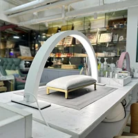 22-inch desk lamp, half-moon LED nail light, nail technology light, three colors of light, adjustable brightness 1