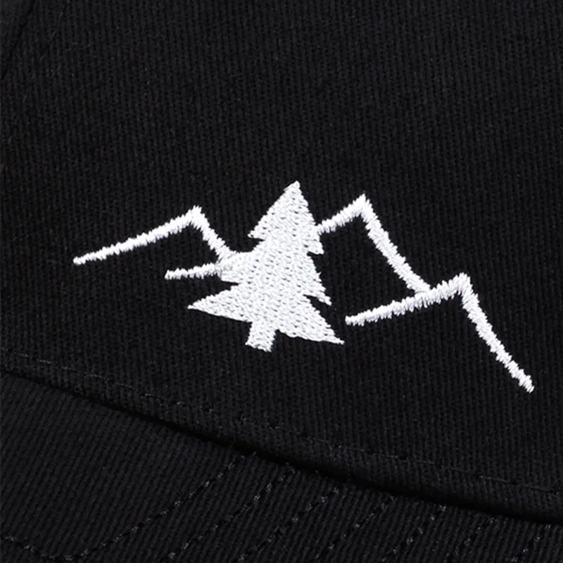 Fashion Mountain Embroidery Baseball Cap Summer Breathable Mesh Caps adjustable Hip Hop Trucker Hats Men Women Outdoor sun Hats 5