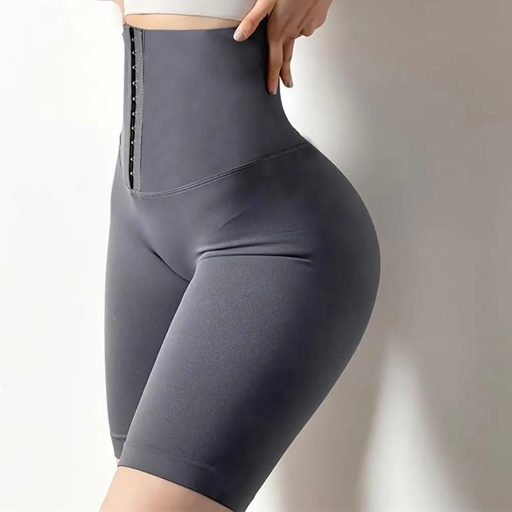 Quick Drying Women Yoga Shorts Fitness Butt Lift High Waisted Leggings Tights Trousers Sport Shorts