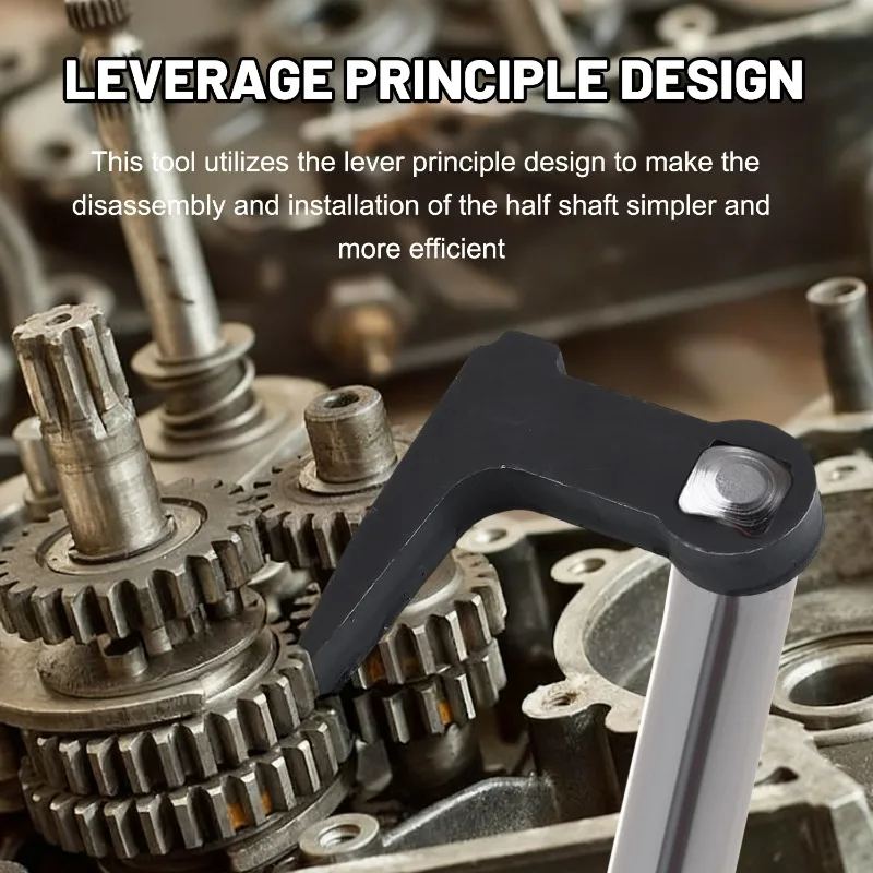 1/2 L-shaped Type Half Shaft Disassembly Tool with Lever Principle for Prying of Half Shaft Transmission Half Shaft Removal Tool