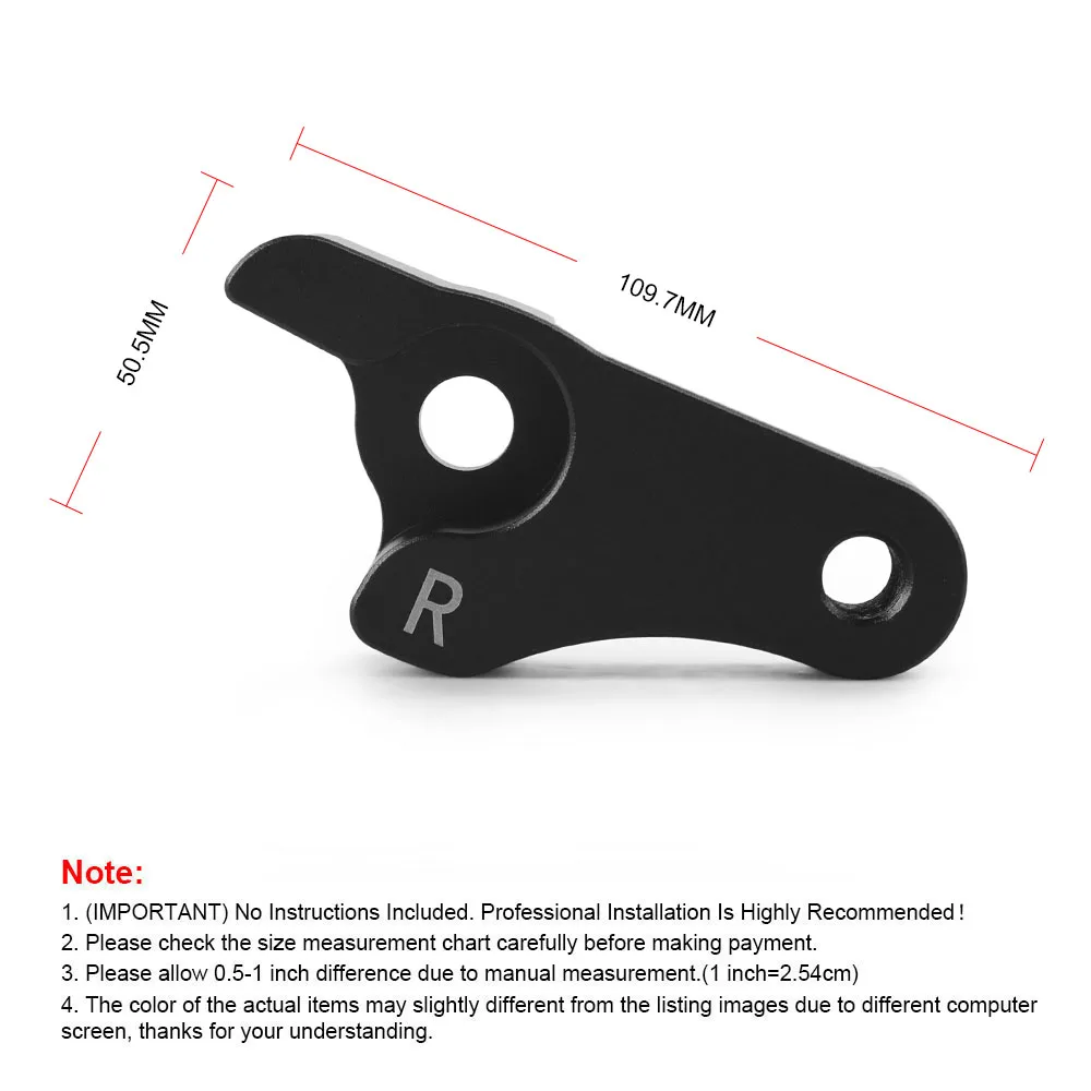 Motorfietsen Accessoires Motorfiets 1 Achter Verlagen Kit Voor Harley Sportster XL883 XL1200 833 1200 1988 1989 1990 1991 1992 1993 1994 1995 1996 1997 1998 1999 Zwart