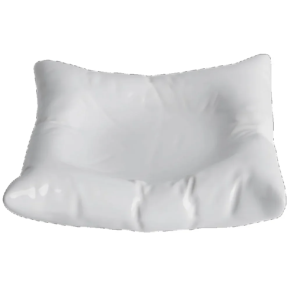 Creative Pillow Ceramic Plate Steak Dessert Sushi Plate Square Rectangular Ceramic Storage Tray Tableware Kitchen Accessories