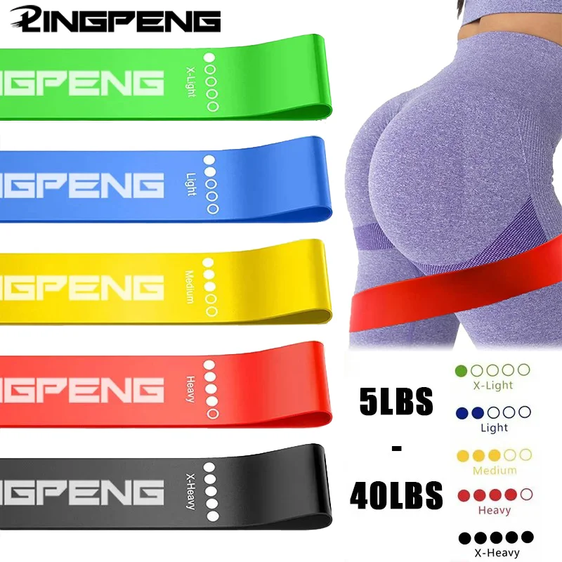 Fitness Elastic Resistance Belt for Yoga, Pilates, and Family Workouts